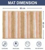 Beige Microfiber 16x24 Inches Super Soft Bath Mat