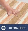 Beige Microfiber 16x24 Inches Super Soft Bath Mat