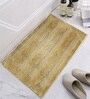 Beige Microfiber 16x24 Inches Ultra Soft Bath Mat