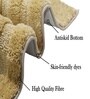 Beige Microfiber 16x24 Inches Ultra Soft Bath Mat