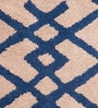 Beige Microfiber 55 x 22 Inches Machine Made Floor Runner