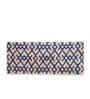 Beige Microfiber 55 x 22 Inches Machine Made Floor Runner