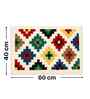 Beige Microfibre 24X16 Inches Anti-Skid Bath Mat