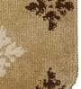 Beige Microfibre 47 x 18 Inches Machine Made Floor Runner