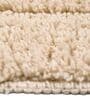 Beige Microfibre Solid 6 X 2 Feet Bedside Runner