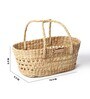 Beige Natural Fibre Basket