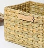 Beige Natural Fibre Fruit Storage basket