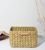 Beige Natural Fibre Fruit Storage basket