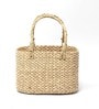 Beige Natural Fibre Hamper Fruit Basket