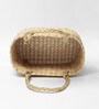 Beige Natural Fibre Hamper Fruit Basket
