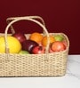 Beige Natural Fibre Large Gifting Fruit Basket