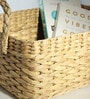 Beige Natural Fibre Large Gifting Fruit Basket
