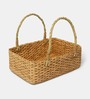 Beige Natural Fibre Large Gifting Fruit Basket