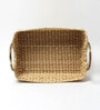 Beige Natural Fibre Large Gifting Storage Basket