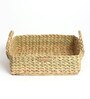 Beige Natural Fibre Medium Gifting Fruit Basket