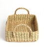 Beige Natural Fibre Medium Gifting Fruit Basket