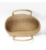 Beige Natural Fibre Medium Gifting Storage Basket