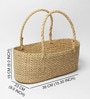 Beige Natural Fibre Medium Gifting Storage Basket