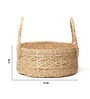 Beige Natural Fibre Medium Gifting Storage Basket