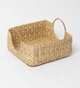 Beige Natural Fibre Medium Gifting Storage Basket