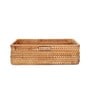 Beige Natural Fibre Medium Storage Basket