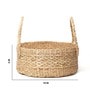 Beige Natural Fibre Small Gifting Fruit Storage Basket