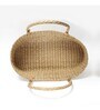 Beige Natural Fibre Small Gifting Fruit Storage Basket
