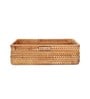 Beige Natural Fibre Small Storage Basket