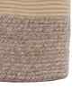 Beige Natural Polypropelyene Braided Corsica Tote Basket/Bag