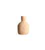 Beige Old World Bloom Ceramic Vase Set of 2