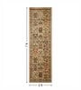 Beige Persian 2x7 Feet Machine Made Runner