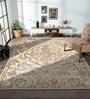 Beige Persian 3x5 Feet Machine Made Carpet