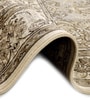 Beige Persian 5x7 Feet Machine Made Carpet