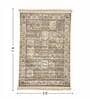 Beige Persian 5x7 Feet Machine Made Carpet