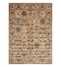 Beige Persian 5x7 Feet Machine Made Carpet