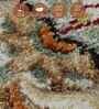 Beige Persian 5x7 Feet Machine Made Carpet