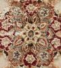 Beige Persian 5x7 Feet Machine Made Carpet