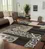 Beige Persian Polypropylene 5x8 Feet Machine Made Carpet