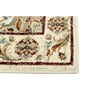 Beige Persian Polypropylene 6 ft x 9 ft Machine Made Carpet