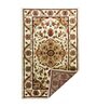 Beige Persian Polypropylene 6 ft x 9 ft Machine Made Carpet