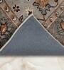 Beige Persian Woolen Blend 6 x 9 Feet Hand Tufted Carpet