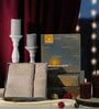 Beige Plain TC Cotton 1 Bath Towel with 2 Hand Towel and 1 Box