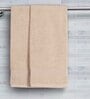 Beige Plain TC Cotton 2 Bath Towel