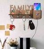 Beige Comyo Pocket Mobile Stand With Key Holder