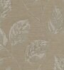 Beige Floral Poly Cotton 7 Ft Semisheer Eyelet Door Curtains (Set of 2)