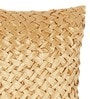 Beige Chenille Geometric 16x16 inches Cushion Cover (2Pc)