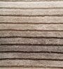 Beige Polyester 32X20 Inches Anti-Skid  Bath Mat