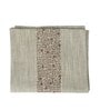 Embroidered (12x84) Beige Polyester Table Runner