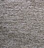 Beige Polyester Shaggy 5' x 3' Hand tufted Carpet