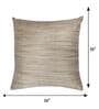 Beige Polyester Blend Traditional 16x16 inches Cushion Covers (1pc)